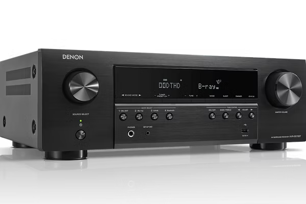 AVR-S570BT Denon Receiver AV 5.2 Ch. 70W 8K, video 8K.