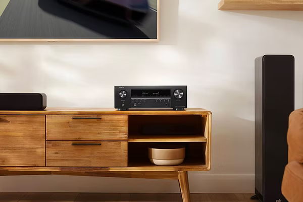 AVR-S570BT Denon Receiver AV 5.2 Ch. 70W 8K, video 8K.